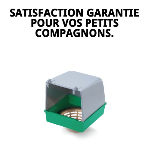 Nid d'extérieur en plastique complet pour animaux de compagnie - Idéal et résistant