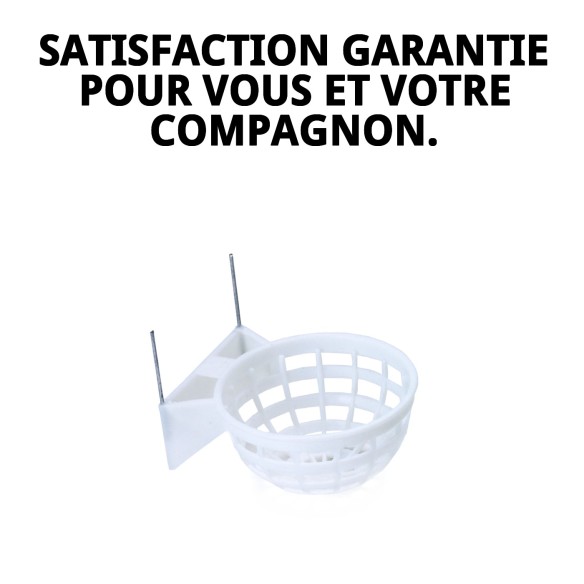 Nid intérieur avec crochet en métal pour animaux de compagnie