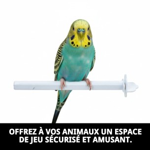 Bâton Court en Plastique pour Cages - Accessoires Essentiels 2