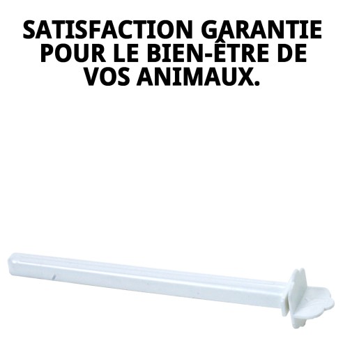Bâton Court en Plastique pour Cages - Accessoires Essentiels