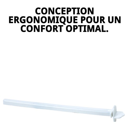 Bâton Long en Plastique pour Cages - Compléments Essentiels