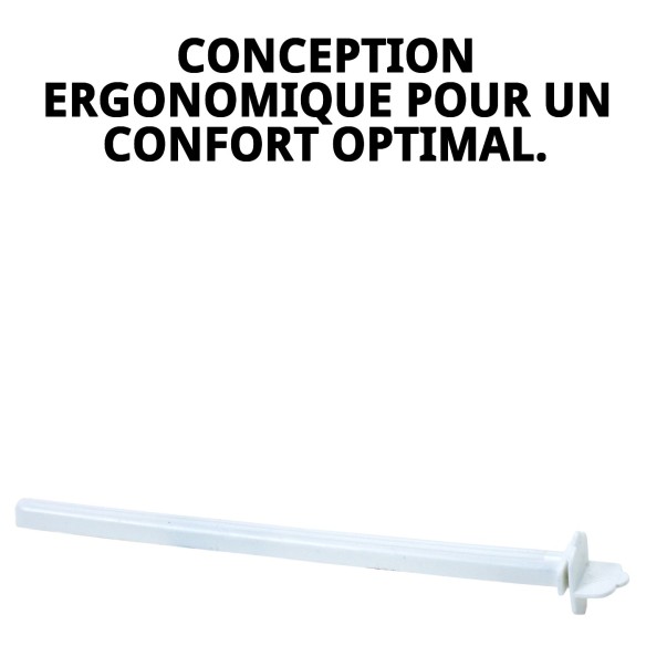 Bâton Long en Plastique pour Cages - Compléments Essentiels