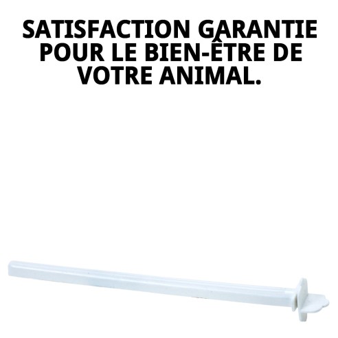 Bâton Long en Plastique pour Cages - Compléments Essentiels