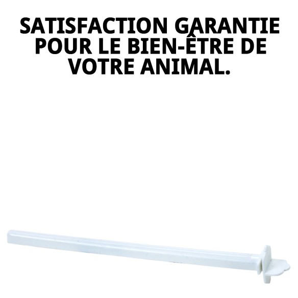 Bâton Long en Plastique pour Cages - Compléments Essentiels