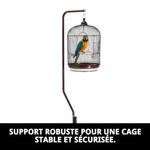 Pied pour cage 161 x 77 cm - Support résistant et sécurisé 2