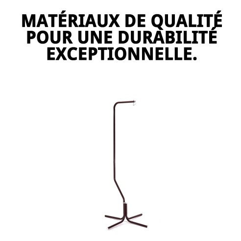 Pied pour cage 161 x 77 cm - Support résistant et sécurisé