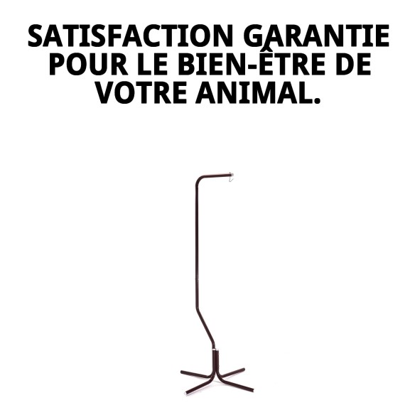 Pied pour cage 161 x 77 cm - Support résistant et sécurisé