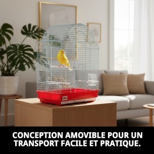 Cage Milan 42x30x57 cm : Confort et Style pour Animaux de Compagnie 2