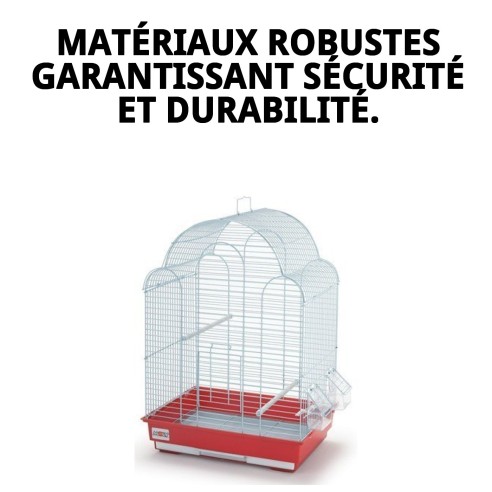 Cage Milan 42x30x57 cm : Confort et Style pour Animaux de Compagnie