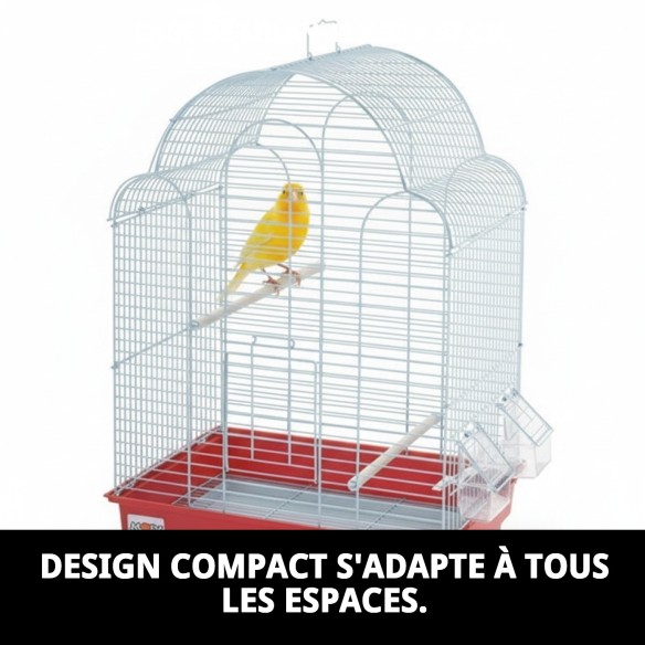 Cage Milan 42x30x57 cm : Confort et Style pour Animaux de Compagnie