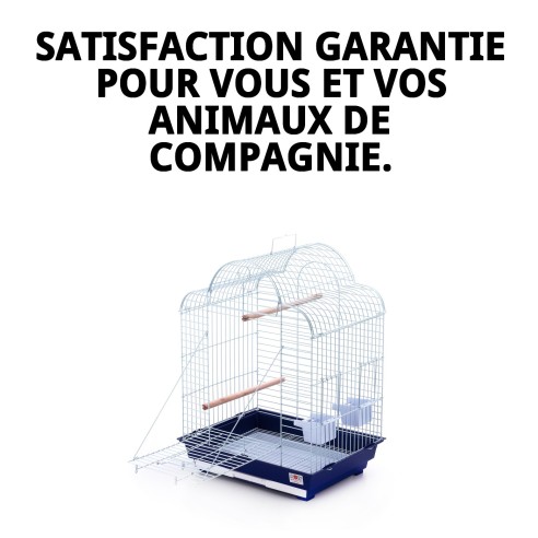 Cage Venise avec Ouverture - Idéale pour Animaux de Compagnie 52x41x71 cm