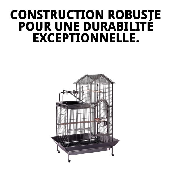 Cage pour perroquets 93x69x160 cm - Livraison à domicile