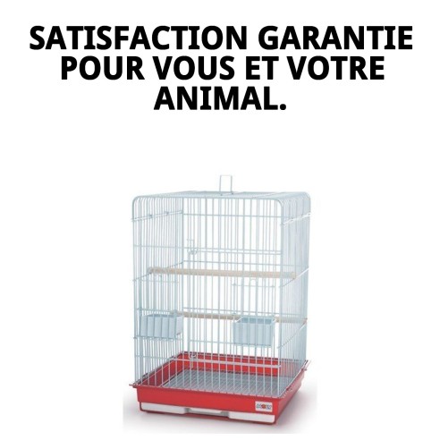 Cage Hawaii 47x47x65 cm - Idéale pour votre animal de compagnie
