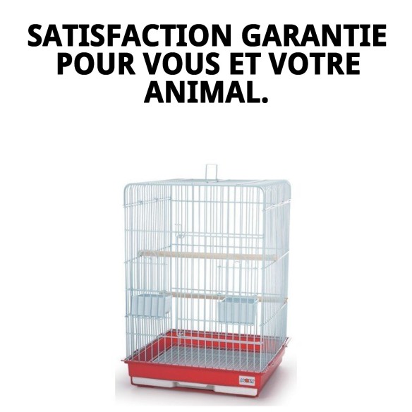 Cage Hawaii 47x47x65 cm - Idéale pour votre animal de compagnie
