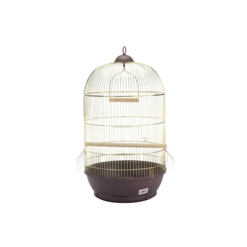 Cage Jamaica Dorée 70x40 cm - Confort et Style pour Animaux de Compagnie