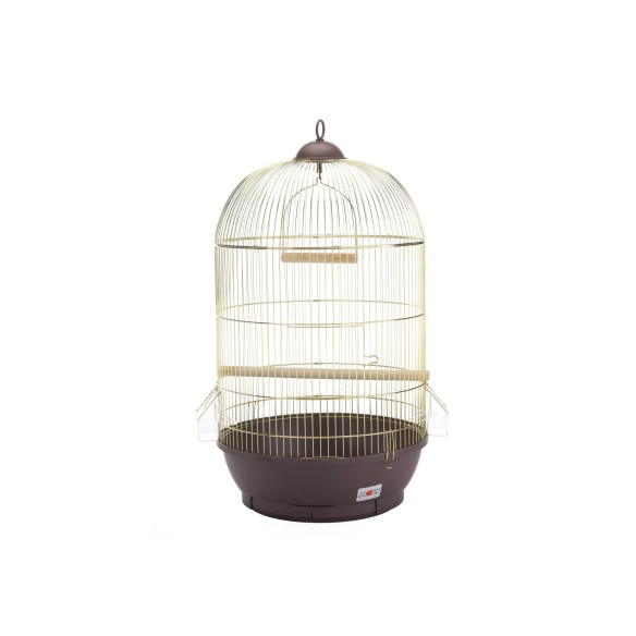 Cage Jamaica Dorée 70x40 cm - Confort et Style pour Animaux de Compagnie