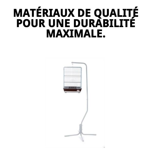 Cage Macao pour Oiseaux Exotiques - 40x40x54 cm