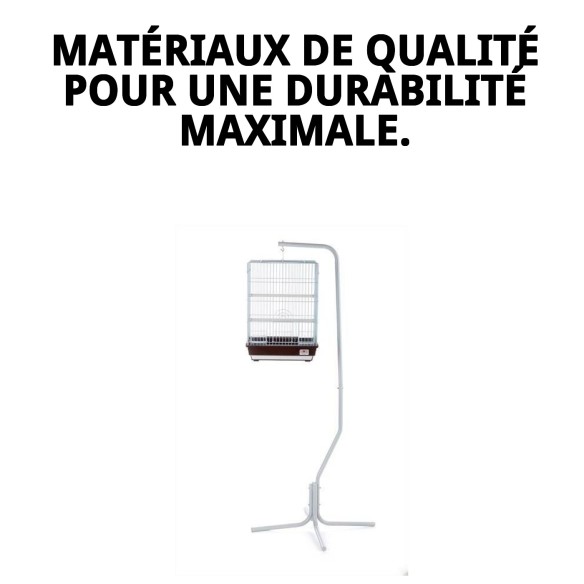 Cage Macao pour Oiseaux Exotiques - 40x40x54 cm