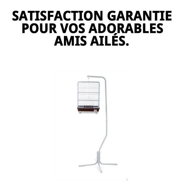 Cage Macao pour Oiseaux Exotiques - 40x40x54 cm