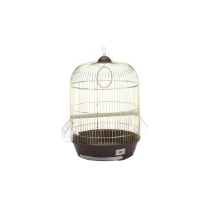 Cage Manila Dorée 53 x 33 cm - Confort et Style pour Animaux de Compagnie