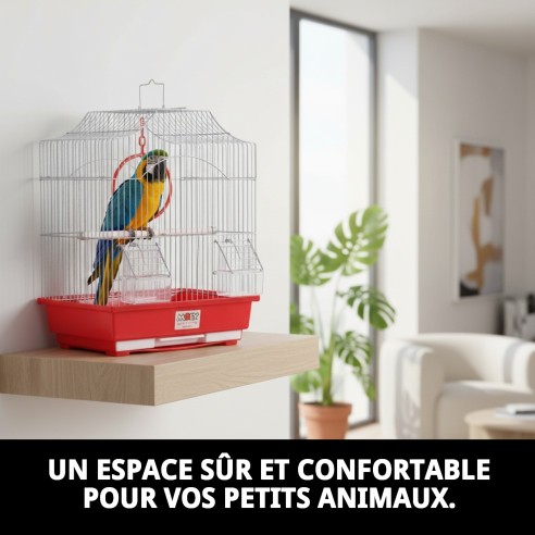 Cage N.5 Démontable 30x23x39 cm pour Animaux de Compagnie