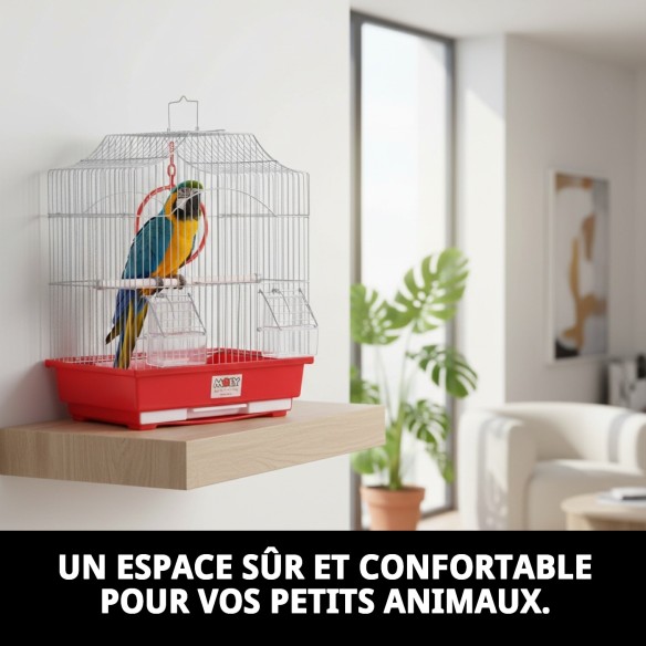 Cage N.5 Démontable 30x23x39 cm pour Animaux de Compagnie
