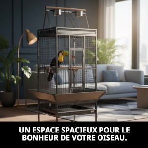 Cage Tucan Démontable pour Animaux de Compagnie - 61,5 x 56,5 cm 2