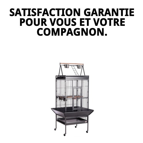 Cage Tucan Démontable pour Animaux de Compagnie - 61,5 x 56,5 cm