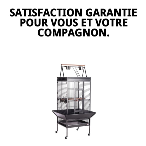 Cage Tucan Démontable pour Animaux de Compagnie - 61,5 x 56,5 cm