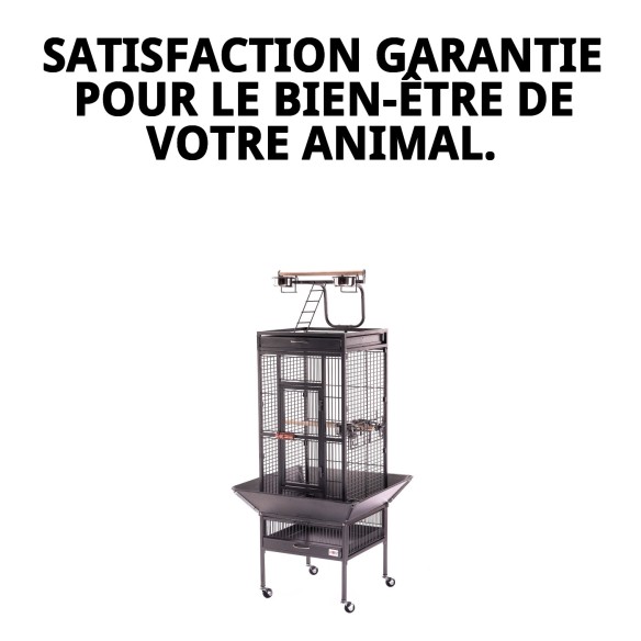 Cage Yaco 45,7 x 45,7 x 156 cm - Confort et Style