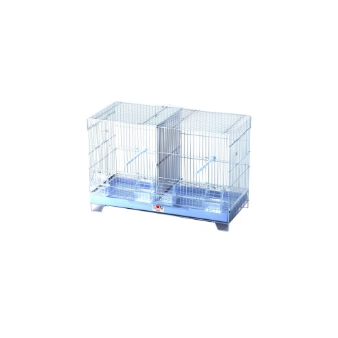 Cage de reproduction démontable 58x32x37 cm pour animaux de compagnie.