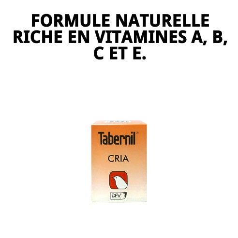 Tabernil Cría 10S : Santé et Vitalité pour vos Oiseaux
