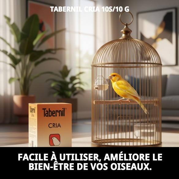 Tabernil Cría 10S : Santé et Vitalité pour vos Oiseaux