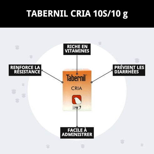 Tabernil Cría 10S : Santé et Vitalité pour vos Oiseaux