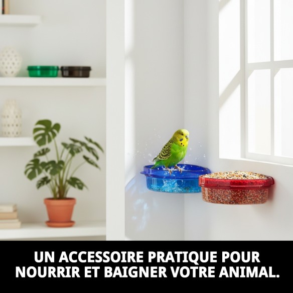 Récipient/Baignoire d'Angle 12cm : Pratique et Polyvalent