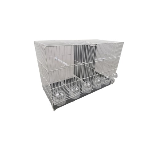 Cage de reproduction Guillot 60 cm Blanche pour vos animaux de compagnie.
