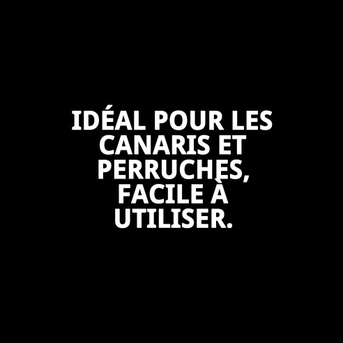 Cage de reproduction Guillot 60 cm Blanche pour vos animaux de compagnie.