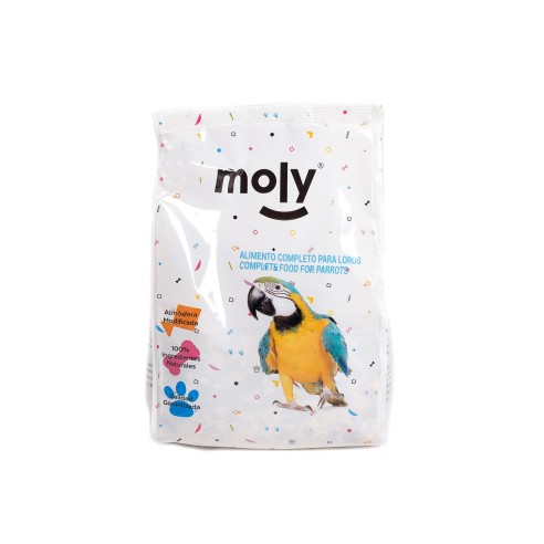 Mélange Nutritif pour Perroquets et Perruches Moly 600g