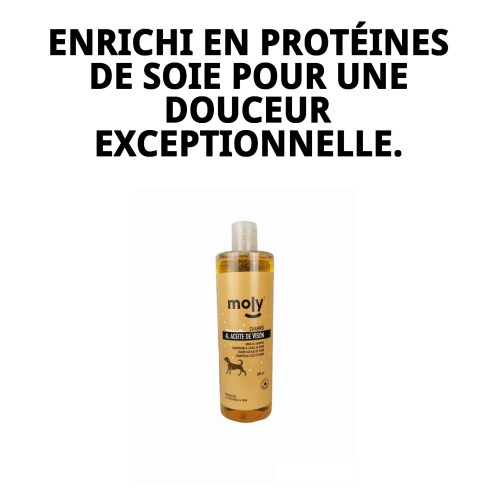 Shampoo Huile de Vison 500 ml : Cheveux Soyeux et Propres