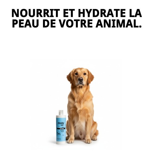 Crème adoucissante 500 ml pour le soin de votre animal de compagnie.