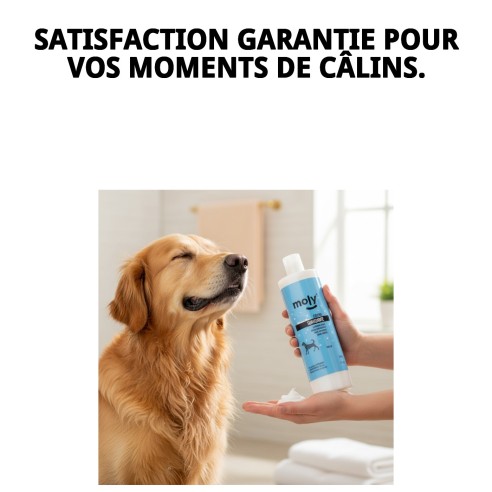 Crème adoucissante 500 ml pour le soin de votre animal de compagnie.