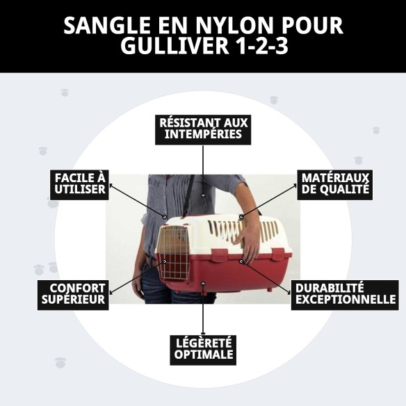 Sangle en nylon pour transporteurs Gulliver 1-2-3
