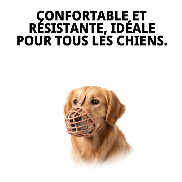 Muzzle Cesta en Cuir et Plastique N9 pour Chiens - Confort et Style
