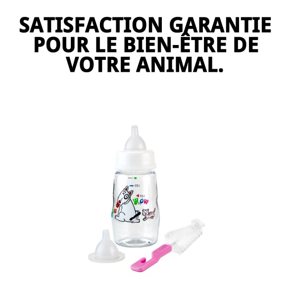 Biberon avec Kit de Nettoyage : Soin Idéal pour Animaux de Compagnie