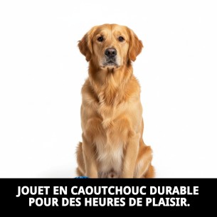 Balle de Rugby en Caoutchouc L - Jouet à Mordre Amusant pour Animaux de Compagnie 2