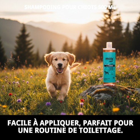 Shampoo pour Chiots 500 ml - Douceur et Soin Naturel
