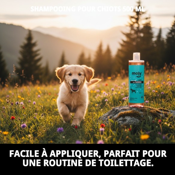 Shampoo pour Chiots 500 ml - Douceur et Soin Naturel