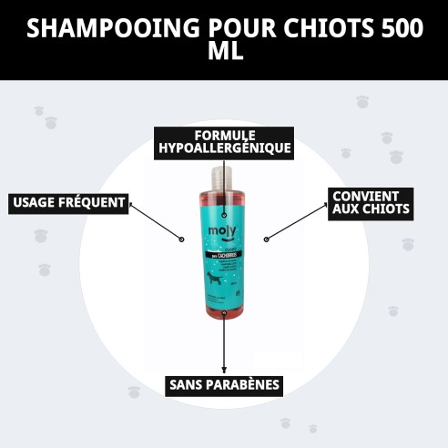 Shampoo pour Chiots 500 ml - Douceur et Soin Naturel