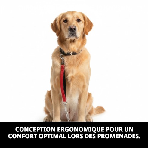 Ramal en Cuir E.Nylon 100cm x 3mm pour Animaux de Compagnie