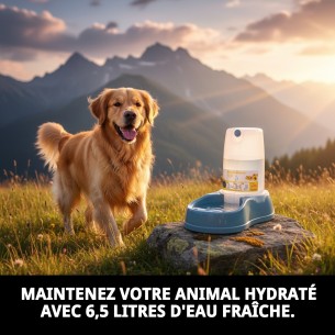 Abreuvoir Break Réserve 6,5L : Confort et Style pour Animaux de Compagnie 2